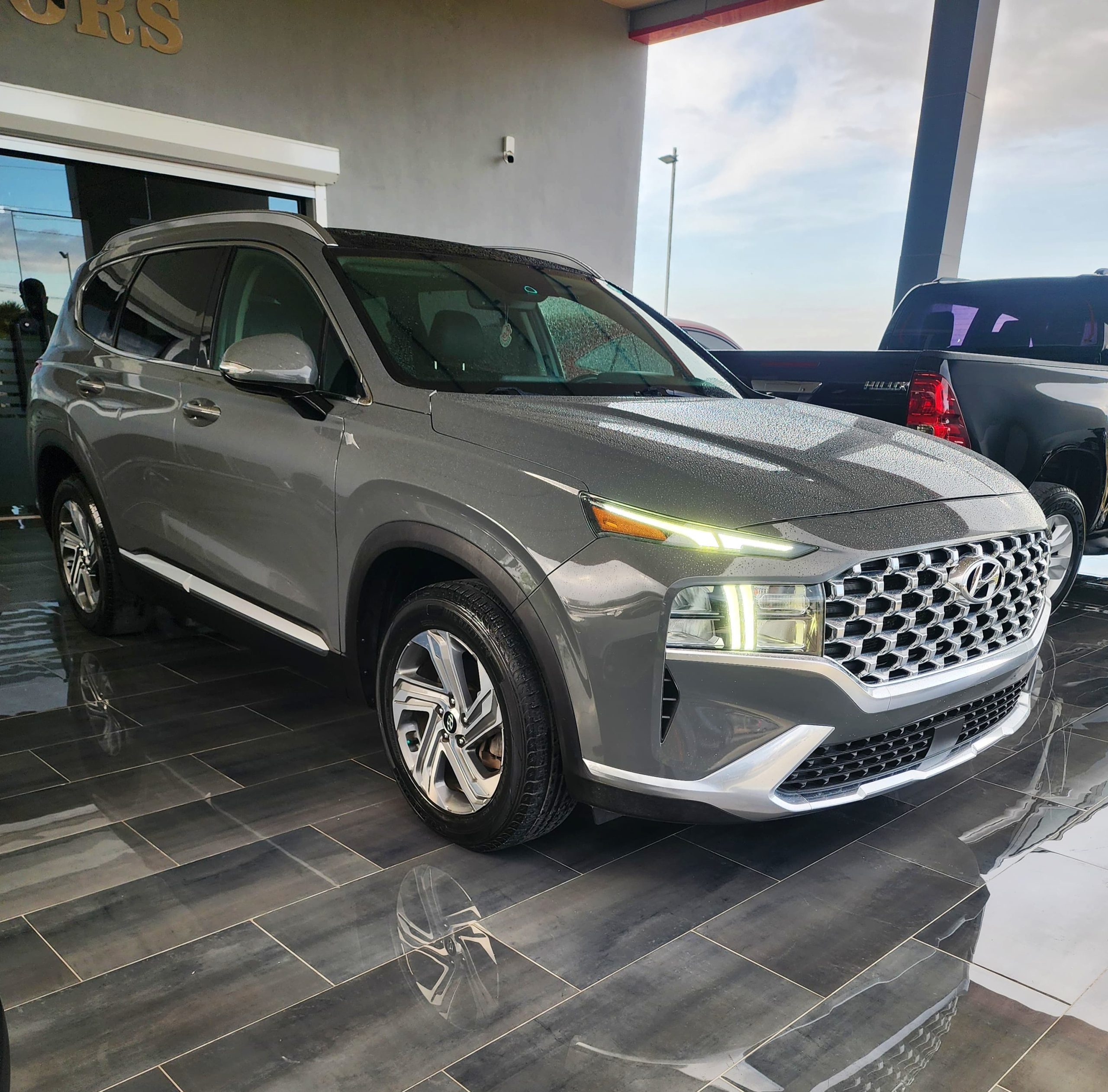 Hyundai santafe ultimate panorámica 2021